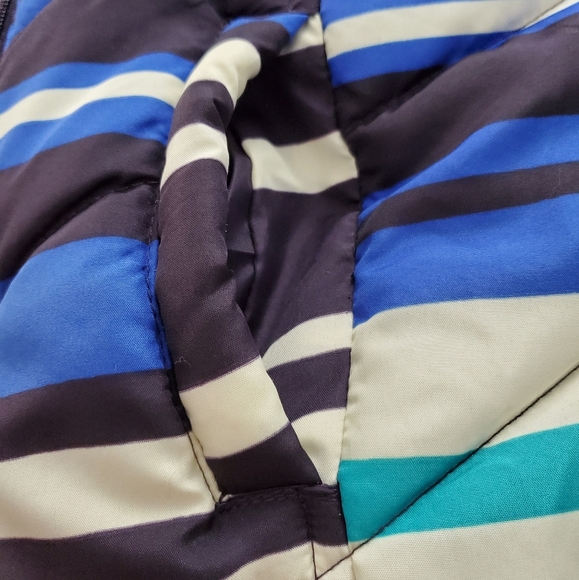 Fresh Striped Quilted Vest - Picture 6 of 9